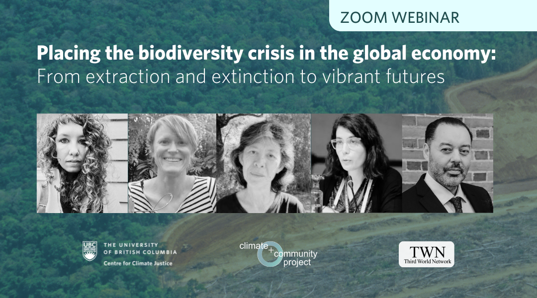 Placing the Biodiversity Crisis in the Global Economy: From Extraction and Extinction to Vibrant Futures