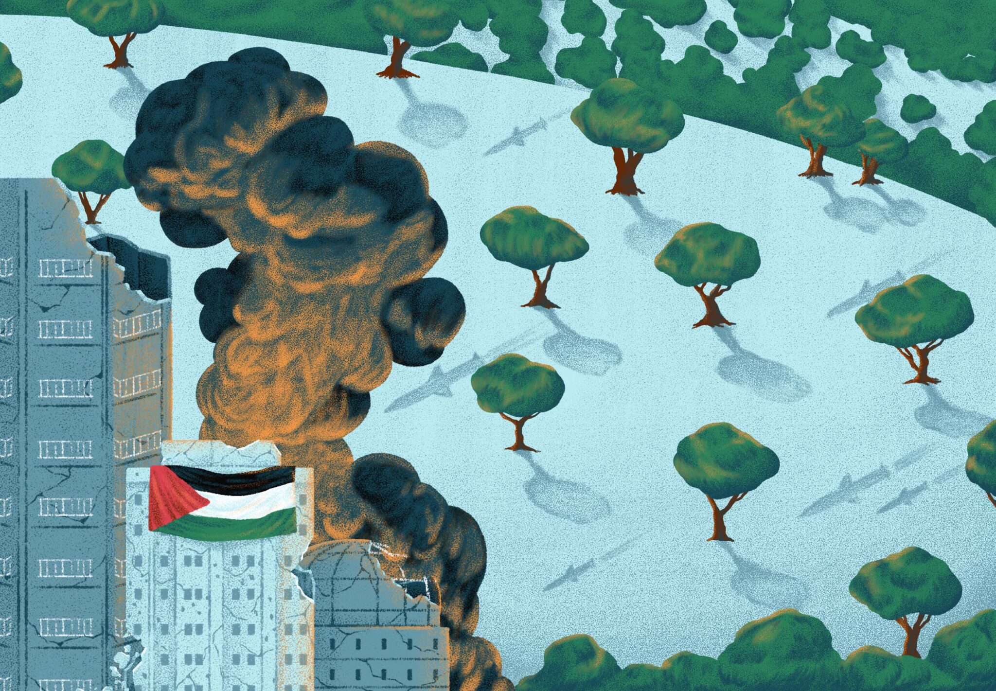 Climate Justice Demands Ceasefire and Arms Embargo on Israel