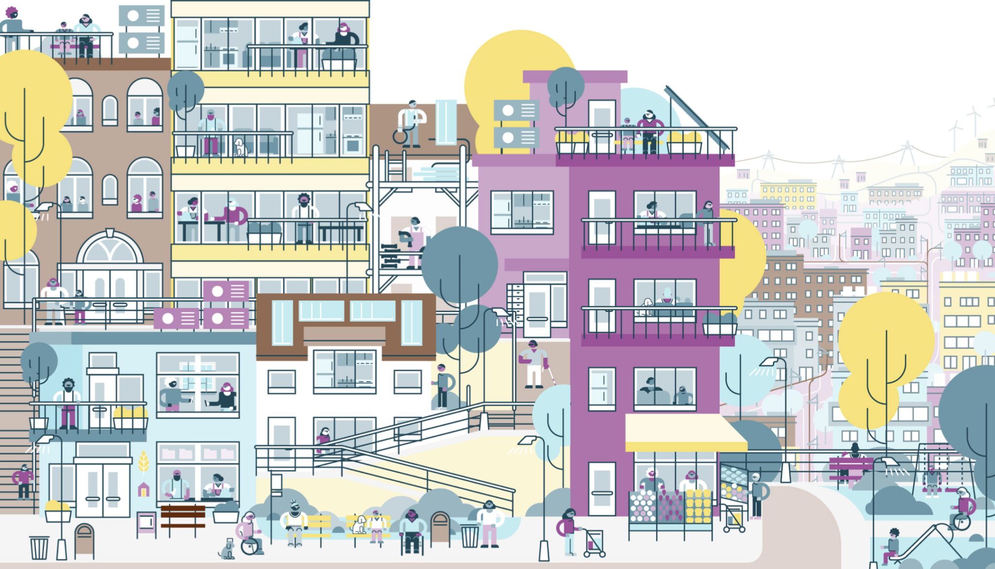 Green Social Housing at Scale