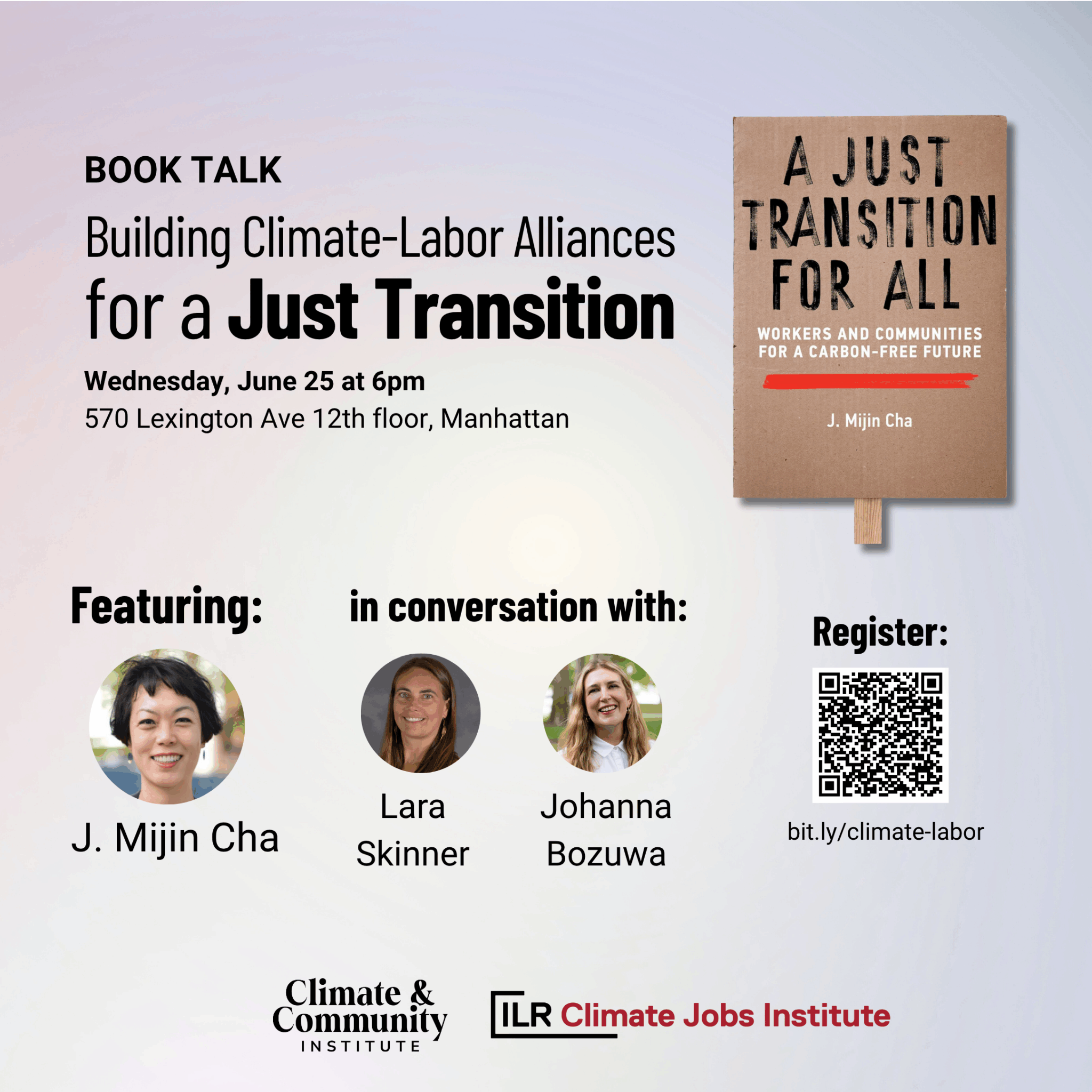 Just Transition book talk flyer (2)