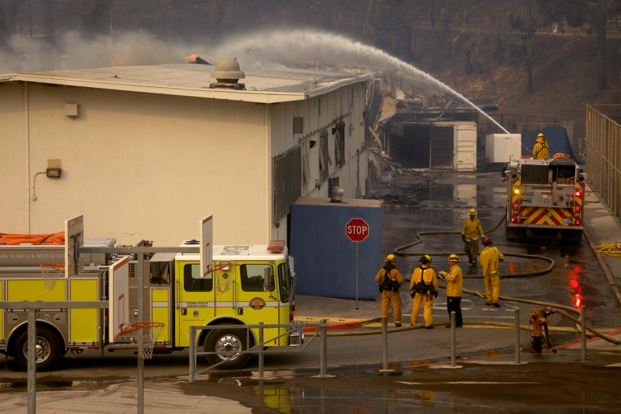Palisades fire